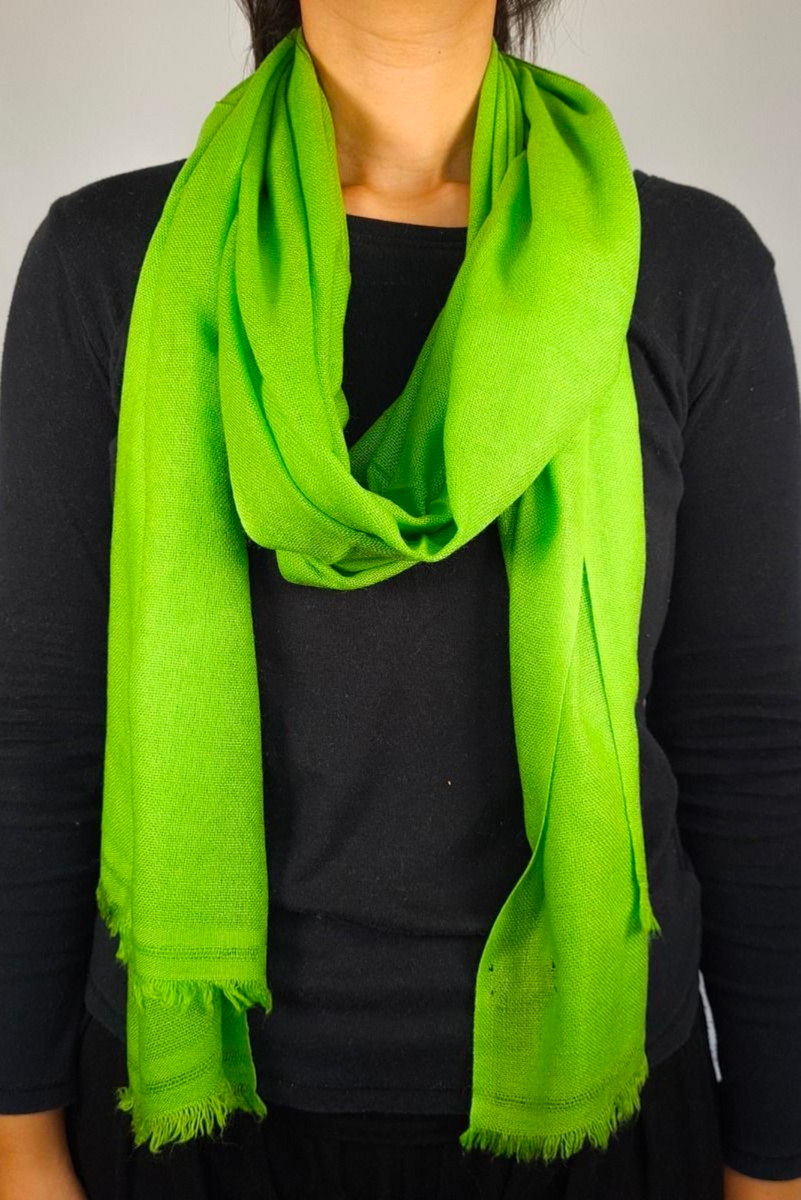 Green sale cashmere scarves