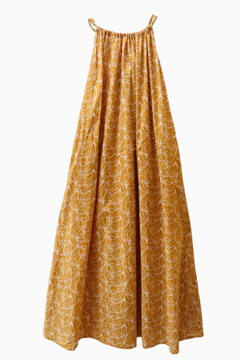 Zaya & Kai Gomera Maxi Dress Mustard Seed – Vivid in Bellingen