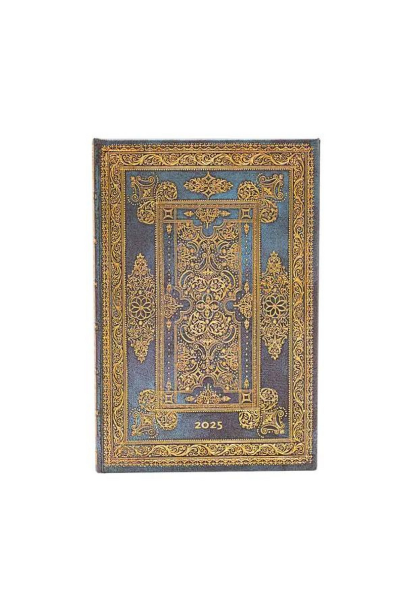 Paperblanks 2025 Diary Mini Verso - Blue Luxe Luxe Design – Vivid in ...