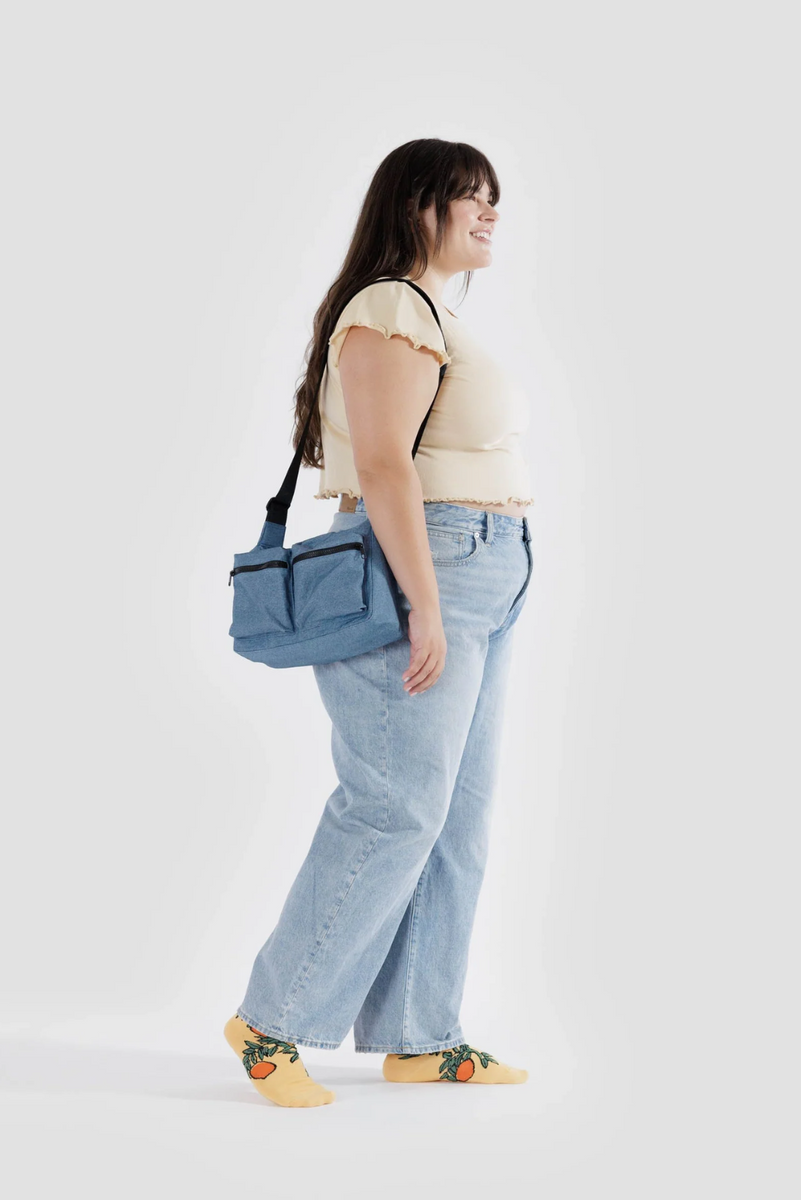 Baggu Medium Cargo Crossbody - Digital Denim – Vivid in Bellingen